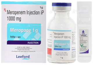 Meropace 1 GM Injection 20 ML